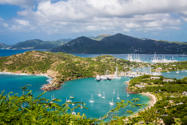 Entrance To Antigua Yacht Club - Seaborne Airlines